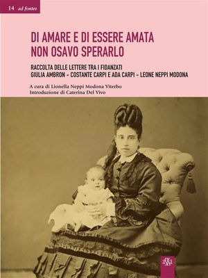 cover image of Di amare e di essere amata non osavo sperarlo